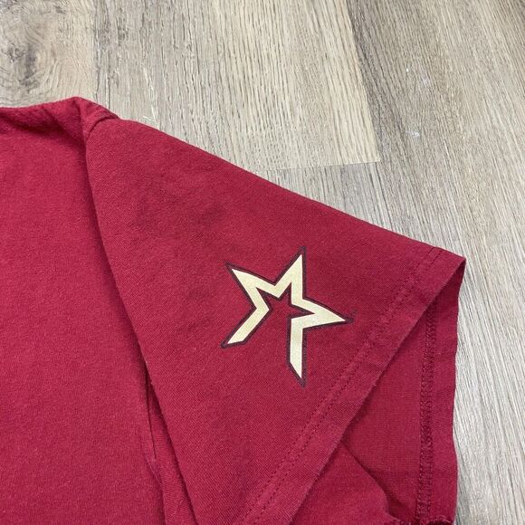 Houston Astros Shirt Mens XL Red MLB Baseball Nike Genuine Merchandise - Picture 4 of 10